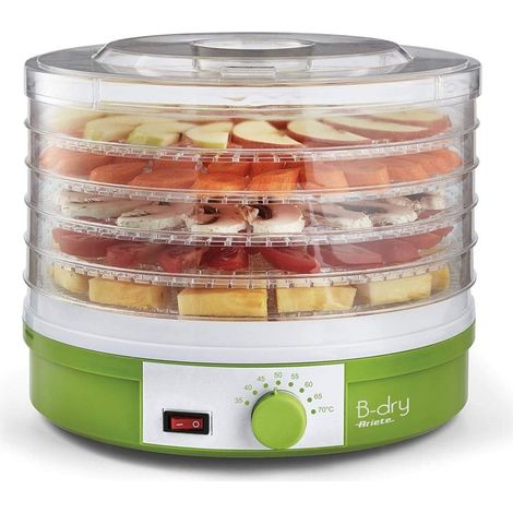 Ariete B-Dry Lebensmittel-Trockner 245 W, 1,5 l, grün, 5 Etagen