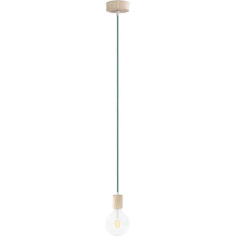 Merlotti 36.503 Sospensione con Cavo Tessile, 42 W, 240 V, Verde Salvia, 2 Metri (1/2)