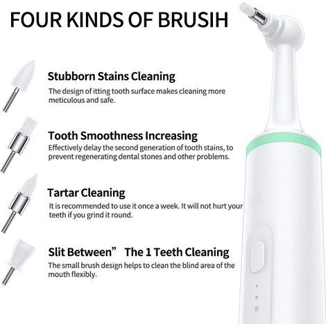 Brosse à dents électrique pour chien – Élimine le tartre et les taches – Soin bucco‑dentaire complet pour animal (1/3)