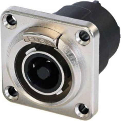 Neutrik NLT4MPXX Presa a pannello Nero, Argento 1 pz. (1/3)