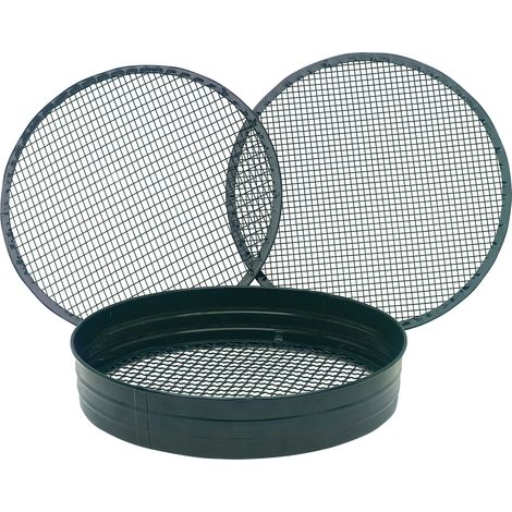 Pergart Metallsiebe für Erde, 3 in 1 Set, smaragd grün (1/5)