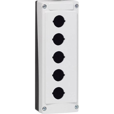 Boîtier vide BACO 224205 5 emplacements (L x l x H) 206 x 74 x 47.9 mm gris, noir 1 pc(s) D74489 (1/2)