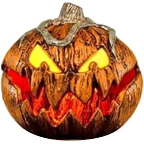 Gruseliger, ausziehbarer Halloween-Kürbis mit Beleuchtung (1/5)