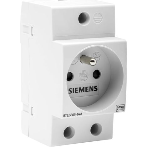 Prise modulaire, 2P+T, 16 A, 2,5 modules,Prise d'exportation AC30 — Compatible norme française