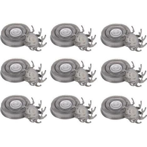 9PièCes Rasoir ÉLectrique Lames de Rechange Lames de Rechange Tondeuse Nasale Temple Tondeuse Rasoir ÉLectrique BEARD TRIMMER (1/4)