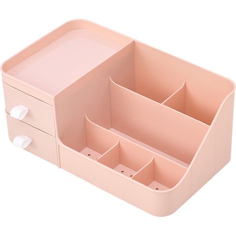 estante de almacenamiento, cajón para cosméticos, gran capacidad, material ecológico, para baño, oficina, cocina. (1/5)