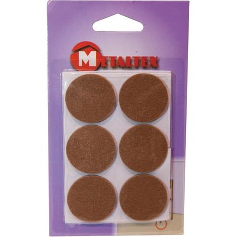 Arandelas de fieltro adhesivas d33 x6 297203 - Metaltex