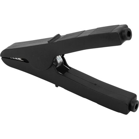 Pince crocodile isolée J.60053 multifonction 125mm cuivre pur sécurité électrique test câble d'alimentation noir (1/5)