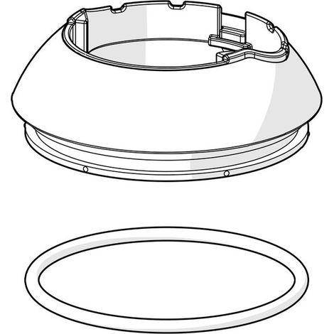 HANSA Tapa embellecedora HANSADESIGNO Cromo, 59913364