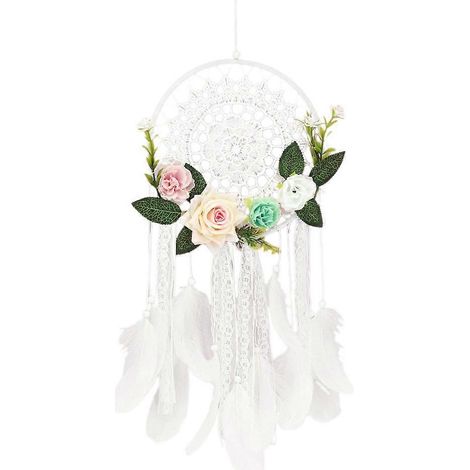 Attrape-fleurs décoratif à faire soi-même, pendentif, décoration murale, décoration de mariage, décoration de chambre de fille, cadeau (1/4)