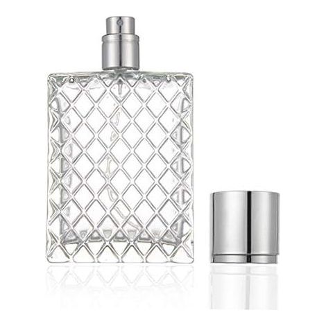 100ml Refillable Spray Bottles for Essential Oils Clear Glass Clear 100ml