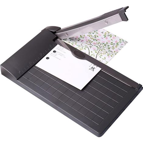 Mini-Papierschneider, ID-Fotoschneidemaschine, kleiner manueller Papierschneider zum Basteln, Etiketten, Gutscheinfotos