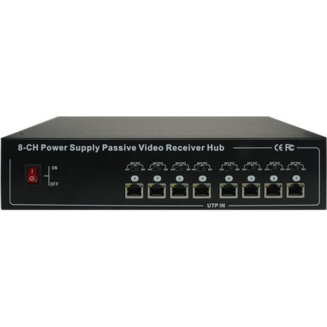 Balun CCTV 8 Canales 24V