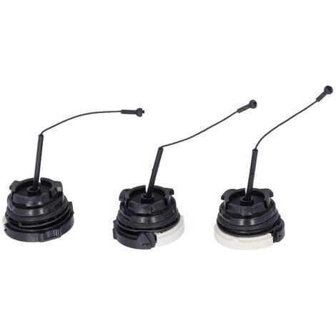 3 Pièces Bouchons de Carburant à Gaz, Remplacement du Bouchon de Carburant, Bouchon de Carburant à Gaz Bouchon du Réservoir de Carburant à Remplacer pour STIHL MS192 MS200 MS250 MS290 MS380 MS390 MS44 (1/5)