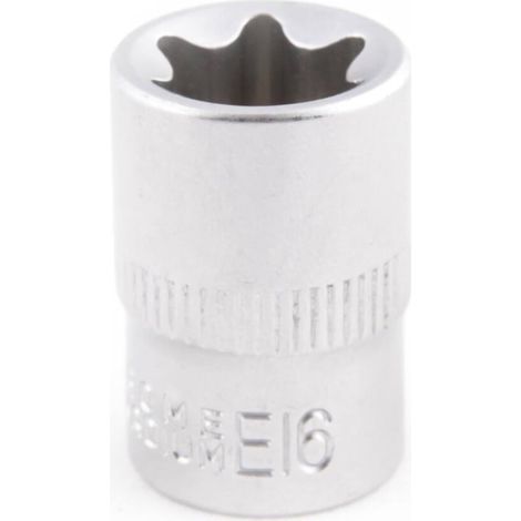 Douille torx E16 3/8" CrV - OS 0028 - CLAS Equipements (1/2)