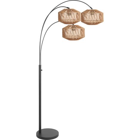 Steinhauer - lampada da terra - Sparkled Light - naturale nero - (1/3)