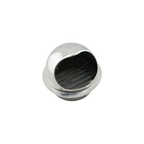 Bluedeer – Griglia di ventilazione rotonda da 160 mm in acciaio inox 304 – Design impermeabile con lamelle a 45° – Filtrazione per insetti e roditori - Crezuo