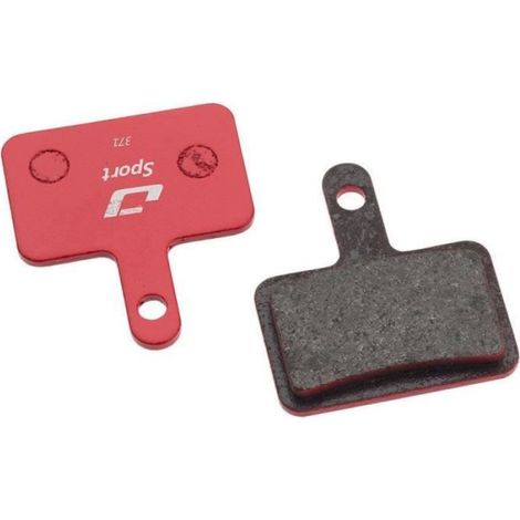 Plaquettes de freins à disque Mountain Sport - - Deore - Rouge