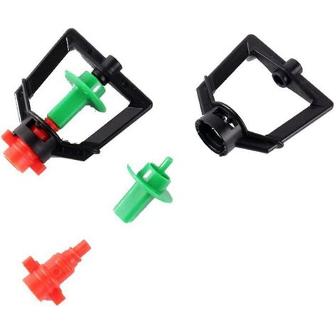Arroseur Rotatif Micro360 - Système D'irrigation Pour Serre - Rayon 3 À 6 M - Pression 2 À 3 Bar - Débit 115 À 140 L/H - Matériau PP - Lot De 10 Pièces (1/5)