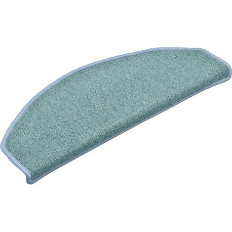 Tapis d'escalier 30 pcs,Marches d'escalier 65 x 24 x 4 cm Bleu mer Demi-rond Grand CFW571158 (1/5)