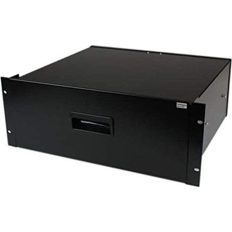 StarTech.com Cassetto archiviazione in acciaio 4U colore nero per rack 19\'\' e armadi