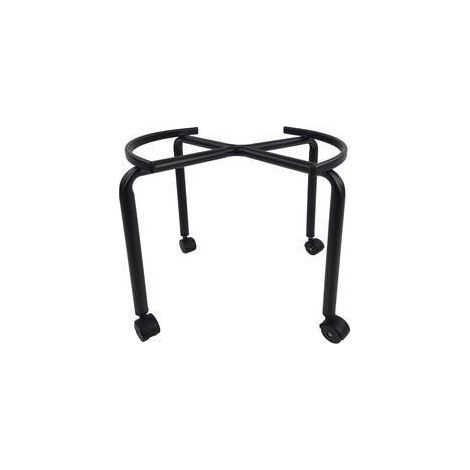 6 x SUPPORTO P/FUSTO OLIO C/RUOTE