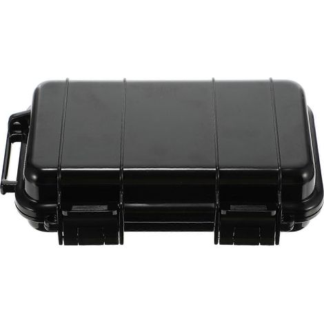 Boîte étanche et antichoc pour téléphone, étui hermétique pour appareils électroniques-17X11CM-Black (1/3)