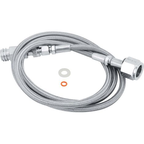 Kit d'adaptateur de tuyau externe pour eau gazeuse 1,5 m 60 po, accessoires soda raccord (TR21‑4 W21.8‑14) (1/5)
