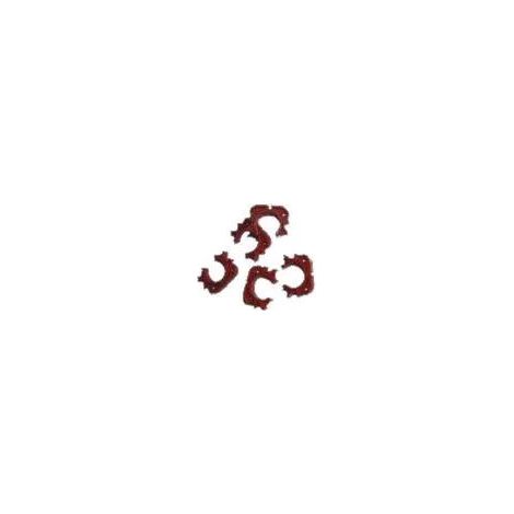 VELTA-Rohrclips, 13x16, speziell für Gitter (Beutel mit 100 Stück)