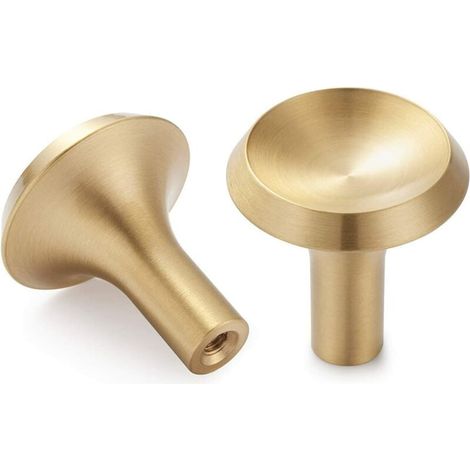 4 crochets muraux, laiton massif, fixation invisible, 34 mm x 25 mm, pour salle de bain cuisine entrée (1/5)