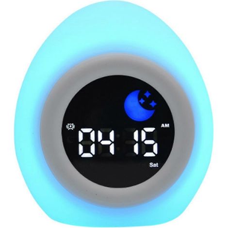 Horloge pour enfants, horloge évolutive avec machine à sons, minuteur de sieste, horloge d'apprentissage du sommeil pour tout-petits, pour enfants (1/5)