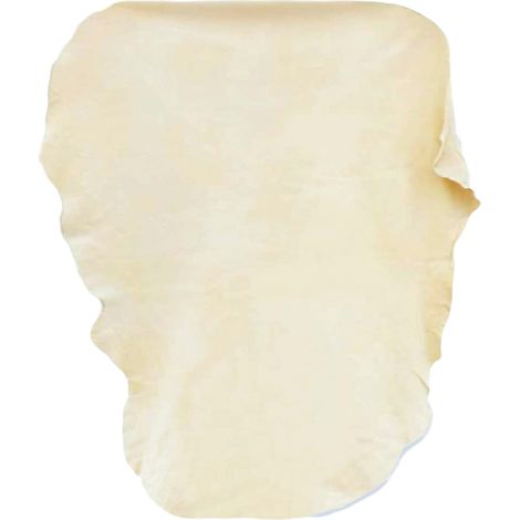 Spugna Panno Vera Pelle di Daino Camoscio Scamosciata Forma Irregolare Misura 30X60cm (1/3)