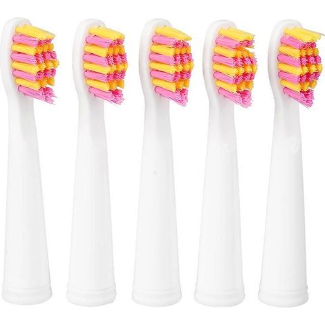 Lot de 5 têtes de brosse à dents Seago pour brosses à dents électriques Seago SG610, SG908, SG917, 910, 507, 515, 949 et 958 (1/5)