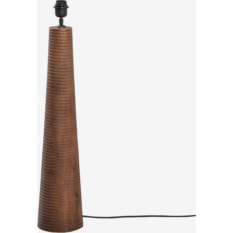 SKLUM Stehlampenfuß ↑70 cm in Malva Mangoholz ↑70 cm Mangoholz Dunkel