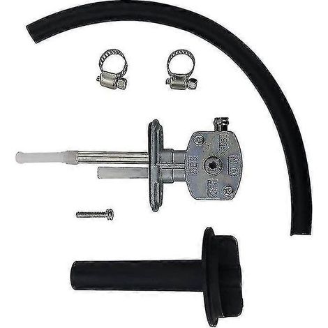 Ensemble robinet d'essence et levier pour VTT Grizzly 350 660 Bruin 350 YFM350 YFM660 5KM-24500-10-00 (1/5)