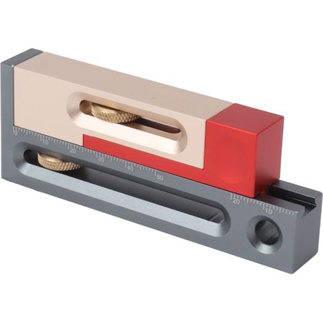 JF06 Fente de scie circulaire réglable, outil de tenon et mortaise, bloc de mesure mobile pour menuiserie (1/5)