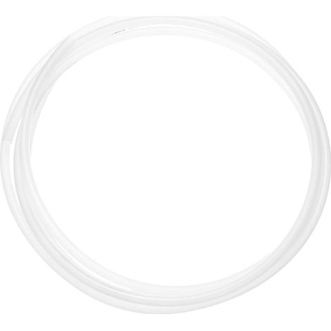 Nylon Line Hose Tube, 0.24" (6mm) ID x 0.31" (8mm) OD Pa6 Pneumatic Air Line Tubing, Fuel Polyamide Water Hose [3m/10Ft, Translucent] (1/5)