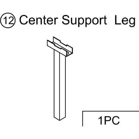 Pied de soutien central pour cadre de lit plateforme capitonné en velours avec garniture dorée, taille Queen