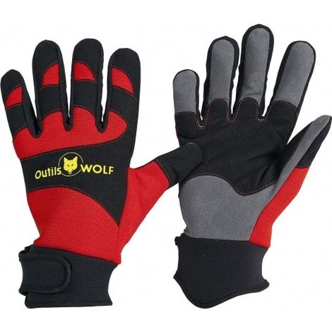 Gants multi-usages Outils Wolf premium GPR10 Taille 10