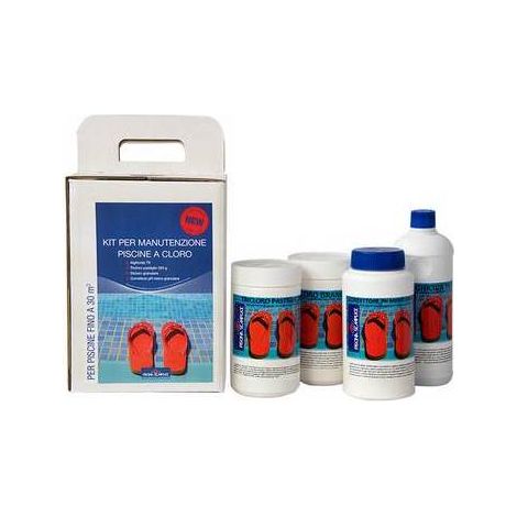 KIT MANTENIMENTO A CLORO FINO A 30 M3