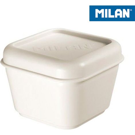 Porta Alimentos Milan 085111W/ Capacidad 0.33L/ Blanco