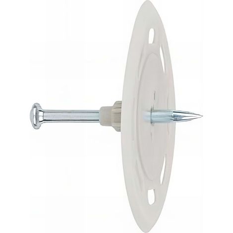 100 clous standards rondelle plastique 66 mm pour cloueur à poudre 3,8 x 51 mm - FPAP085166 - Index (1/3)