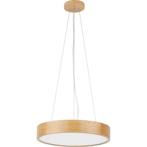 L谩mpara colgante de madera LEJA l谩mpara redonda voladizo 475 ROBLE (1/5)