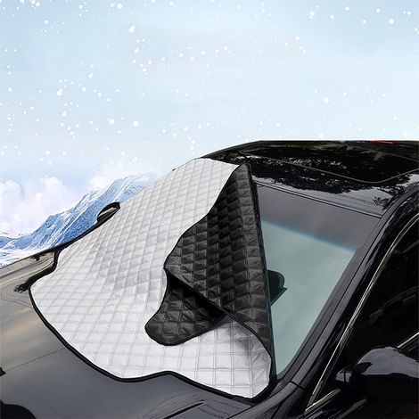 Parasole per parabrezza auto, protezione solare per parabrezza, protezione dalla neve, protezione solare, parasole in vetro per parabrezza auto, 183 x 116 cm (1/5)