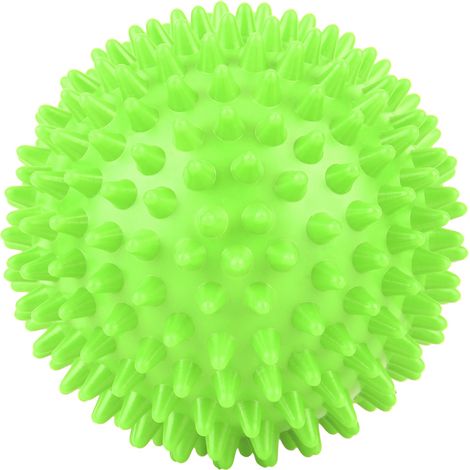 Rouleau de Massage en Plastique Résistant avec Picots, Balle de Fitness pour Détente Musculaire, Vert 9cm (1/5)