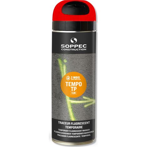 Baustellen-Tracker Tempo Tp Fluoaerosol 650 ml Rot