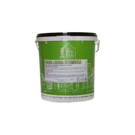 1PZ GUAINA LIQUIDA BITUMINOSA VODIPREN NERA KG. 5