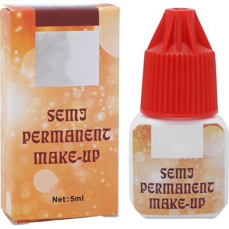 Colle à Cils 5ml, Adhésif Longue Durée pour Extensions et Faux Cils (1/5)