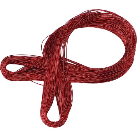 Extensions de cheveux rouges vif, sûres et fiables, belles et durables, décoratives et attrayantes, idéales pour soirées et défilés de mode. (1/5)