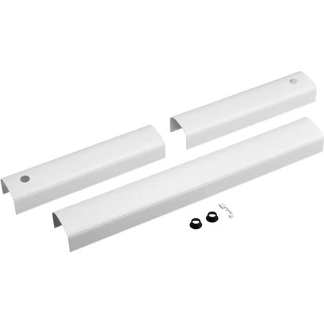 9021184 - Weißer Aluminiumkoffer mit 2 Türen für Yslo Flex Io Somfy